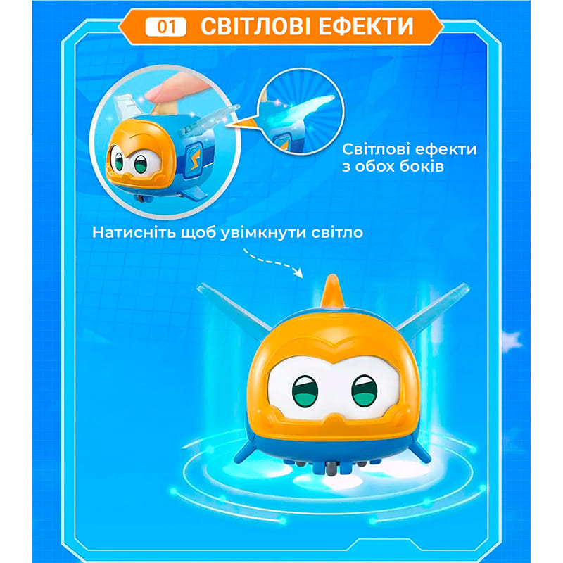 Зовнішній вигляд Ігрова фігурка SUPER WINGS Super Pet Джером улюбленець (EU770413)