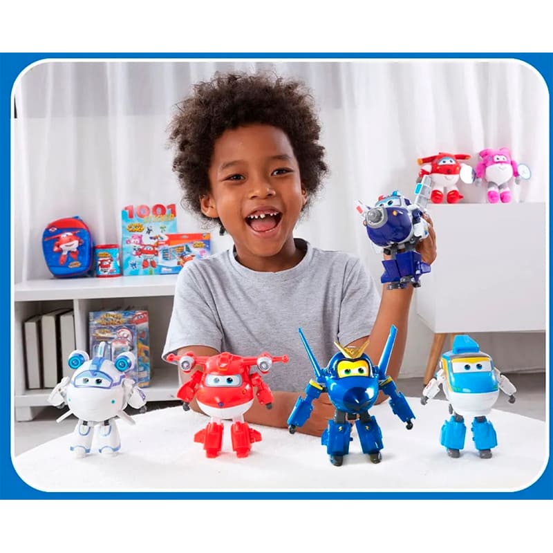 В интернет магазине Фигурка-трансформер SUPER WINGS Transforming Джером (EU770230)