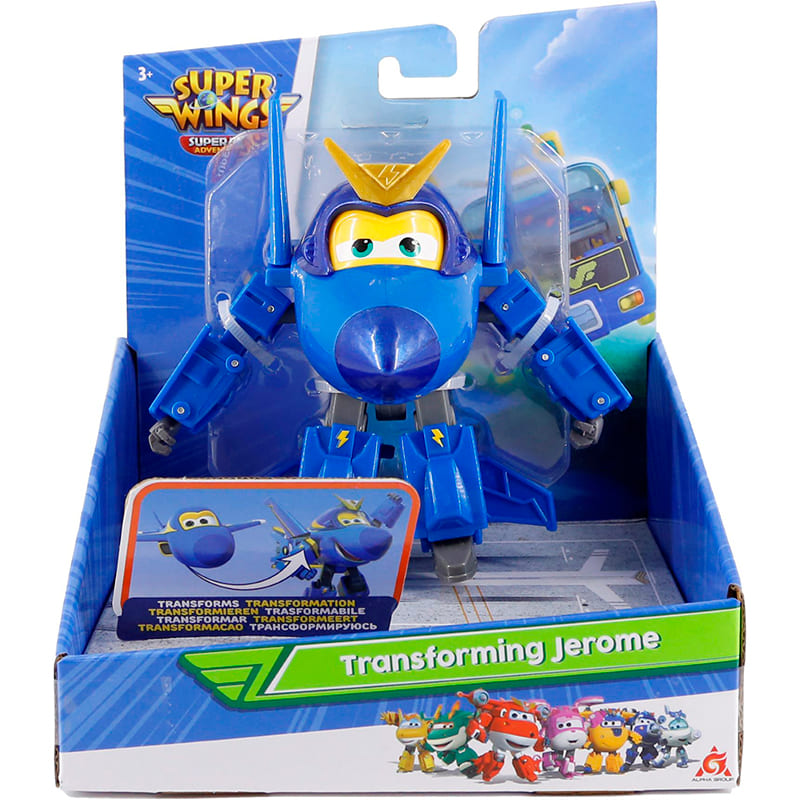 Изображение Фигурка-трансформер SUPER WINGS Transforming Джером (EU770230)