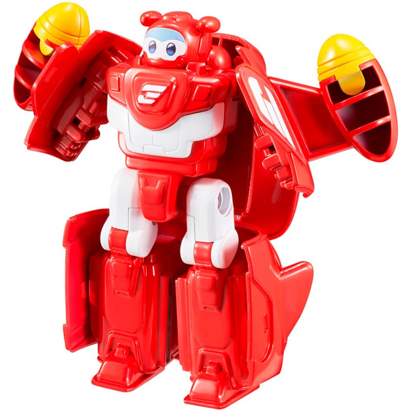 Фигурка-трансформер SUPER WINGS Transforming Super Pet Джером любимец (EU770641) Вид игрушечной машины самолет