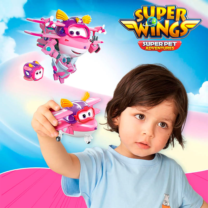 Покупка Фигурка-трансформер SUPER WINGS Transforming Элли (EU770238)