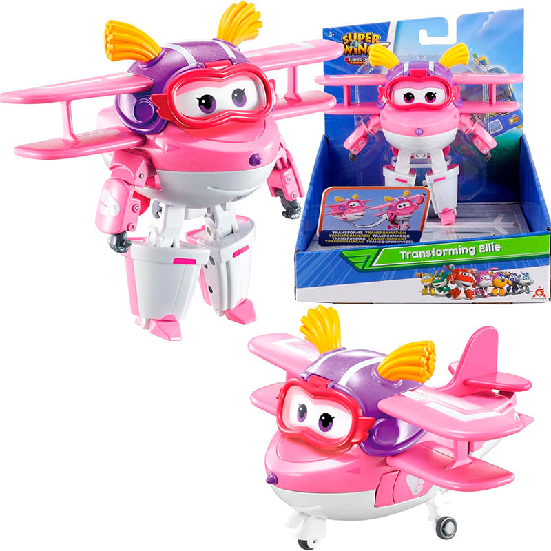 Фигурка-трансформер SUPER WINGS Transforming Элли (EU770238) Дополнительно Подвижные части тела