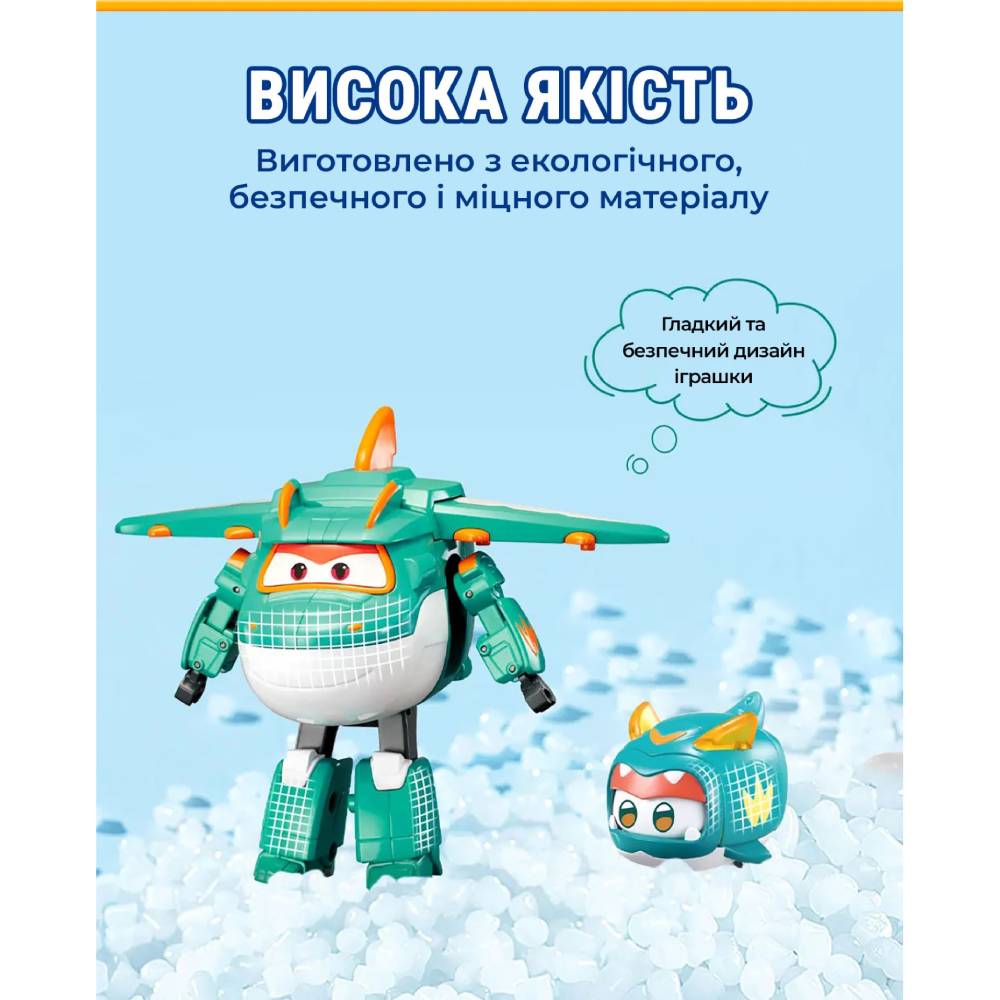 В Україні Ігровий набір Super Wings Transforming Тіно та улюбленець (EU770447)