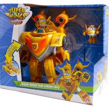 Игровой набор Super Wings Super Robot Suit Золотой Мальчик (EU770352)