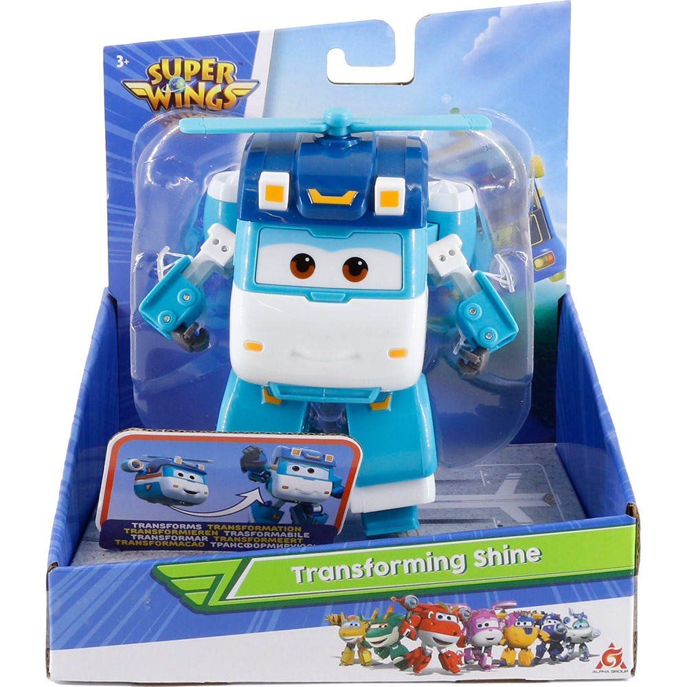 Фігурка-трансформер Super Wings Transforming Шайн Shine (EU770239) Розміри 120