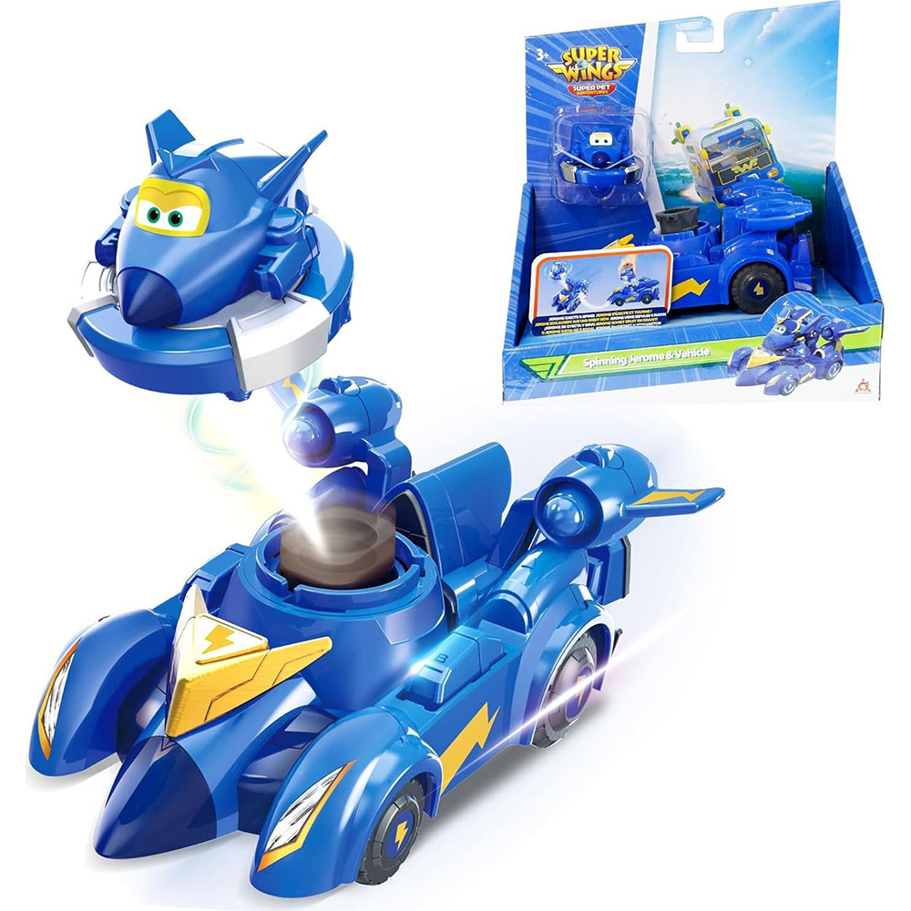 Ігровий набір Super Wings Spinning Vehicle Джером (Jerome) (EU770330) Вік від 3 років