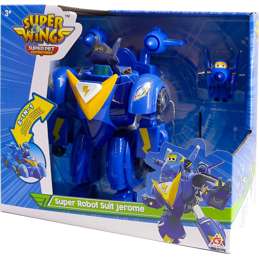 Игровой набор Super Wings Super Robot Suit Джером (Jerome) (EU770353) Вид игрушечной машины трансформер