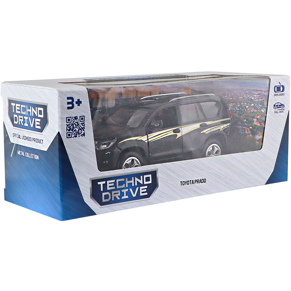 В интернет магазине Автомодель TechnoDrive Toyota Prado Black (KM6189D)