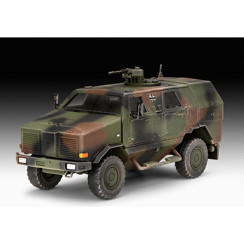 Збірна модель Revell Бронеавтомобіль ATF Dingo 1 рівень 4, 1:72 (RVL-03345) Вид моделі позашляховик