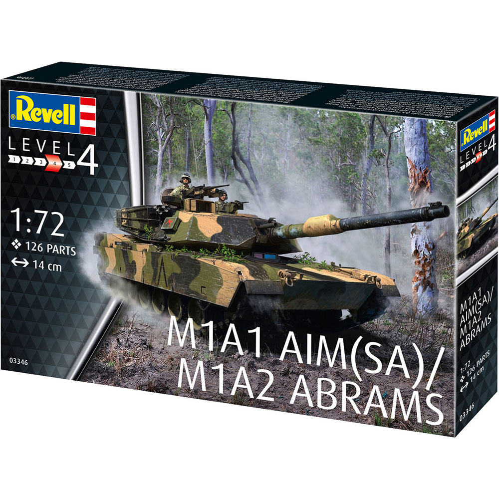 Заказать Сборная модель Revell Танк Абрамс M1A1 AIM(SA)/M1A2 уровень 4, 1:72 (RVL-03346)