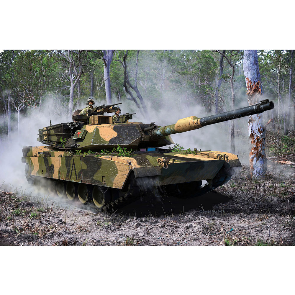 Фото Збірна модель Revell Танк Абрамс M1A1 AIM(SA)/M1A2 рівень 4, 1:72 (RVL-03346)