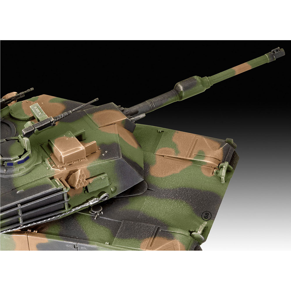 Збірна модель Revell Танк Абрамс M1A1 AIM(SA)/M1A2 рівень 4, 1:72 (RVL-03346) Матеріал пластик