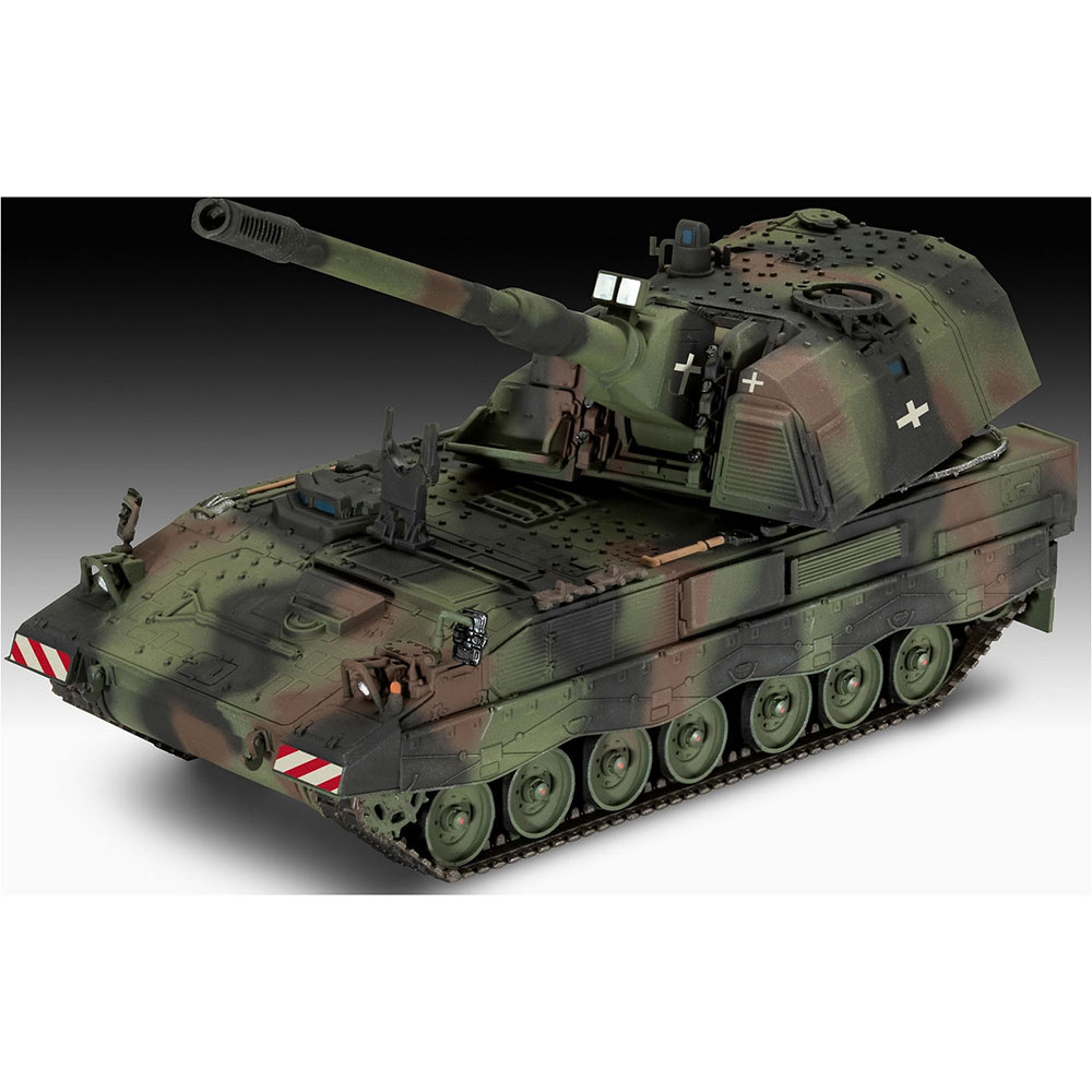 Сборная модель Revell САУ Panzerhaubitze 2000 уровень 4, 1:72 (RVL-03347) Размеры 163