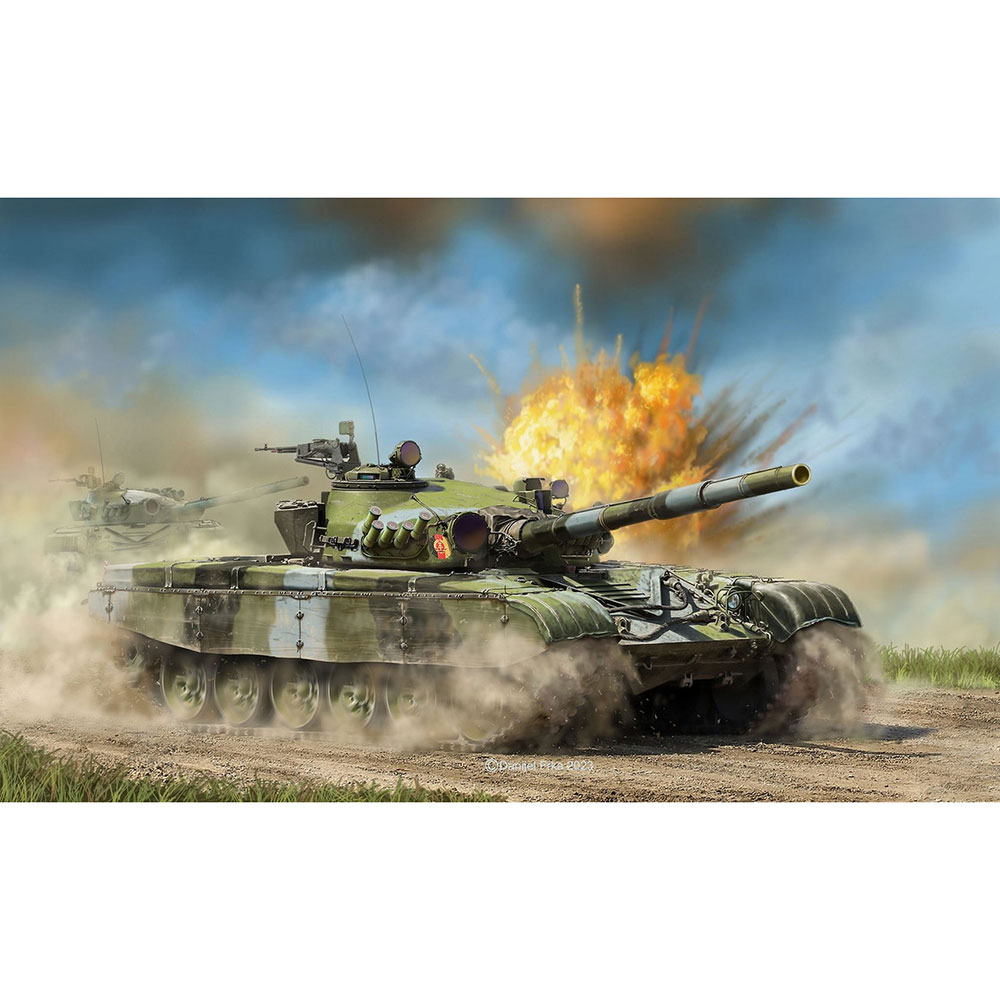 Сборная модель Revell Танк Т-72 М1 уровень 4, 1:72 (RVL-03357) Материал пластик