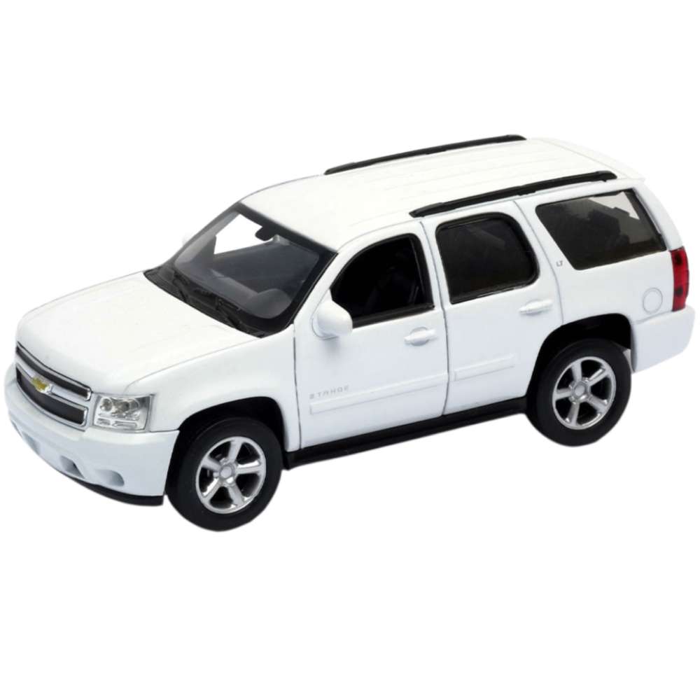 Автомодель TechnoDrive Chevrolet Tahoe 2008 белый, серый (250382) Вид модели внедорожник