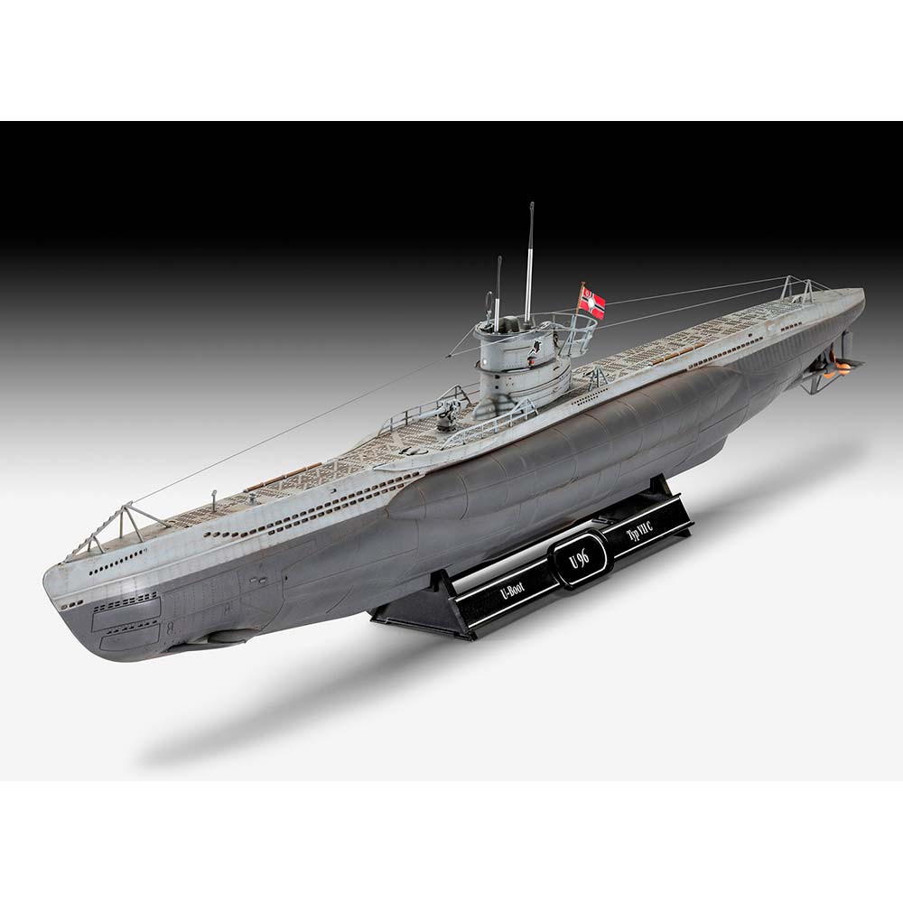 Фото Збірна модель REVELL Підводний човен U96 (Das Boot) рівень3 1:144 (RVL-05675)