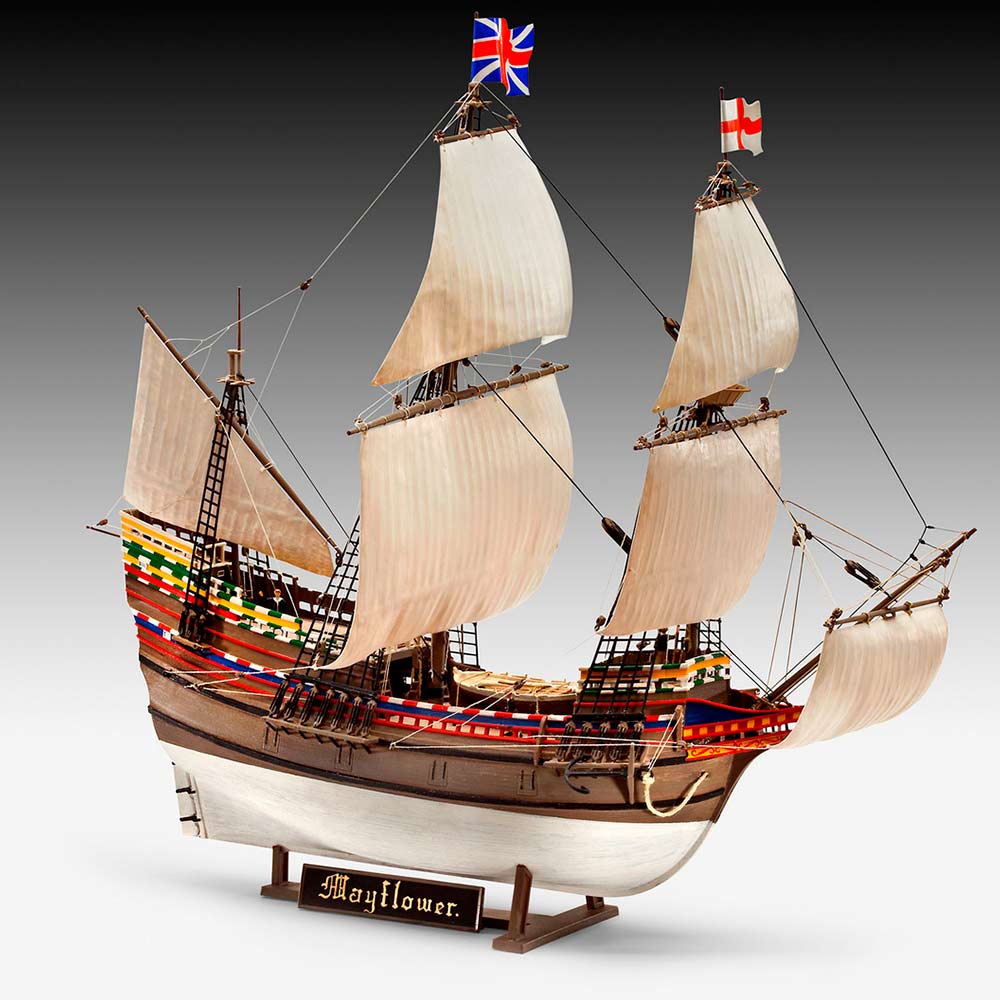 Внешний вид Сборная модель REVELL Корабль Mayflower уровень 4 1:83 (RVL-05684)