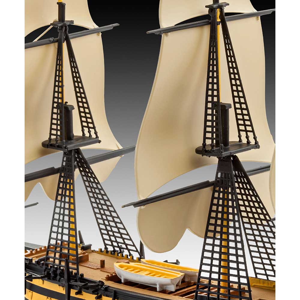 Збірна модель REVELL HMS Victory рівень 3 1:450 (RVL-05819) Розміри 224 х 151