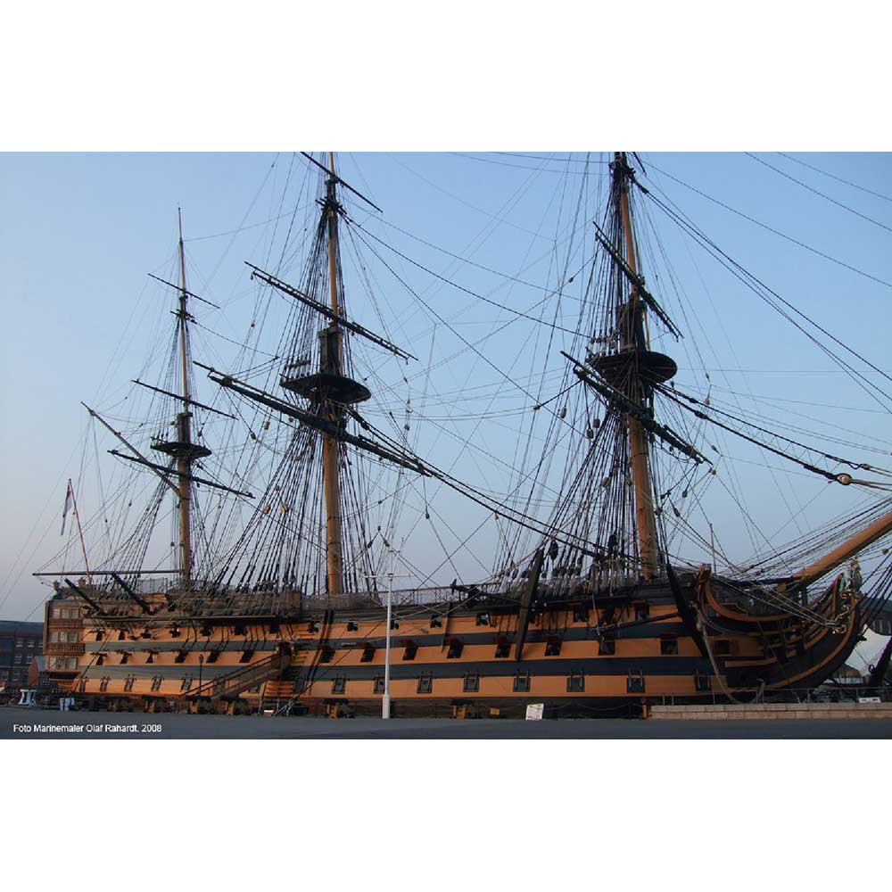 Зовнішній вигляд Збірна модель REVELL HMS Victory рівень 3 1:450 (RVL-05819)