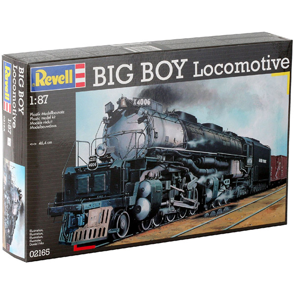 Збірна модель REVELL Локомотив Big Boy Locomotive масштаб 1:87 (RVL-02165)