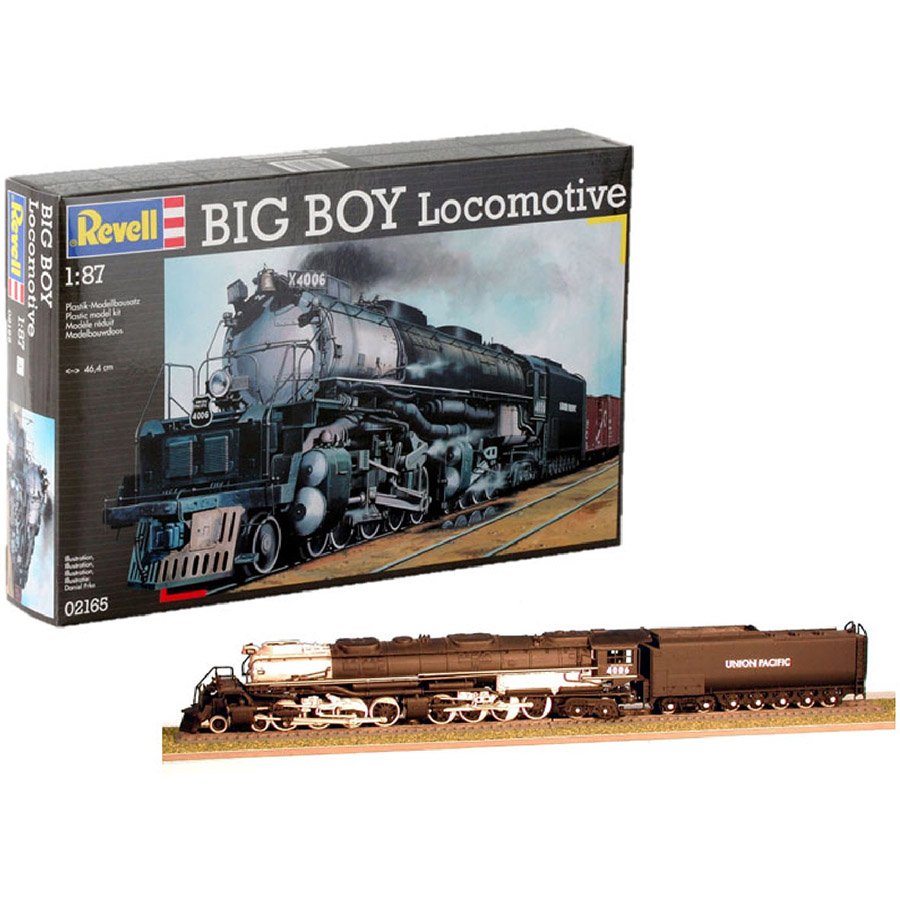 Збірна модель REVELL Локомотив Big Boy Locomotive масштаб 1:87 (RVL-02165) Вік від 10 років