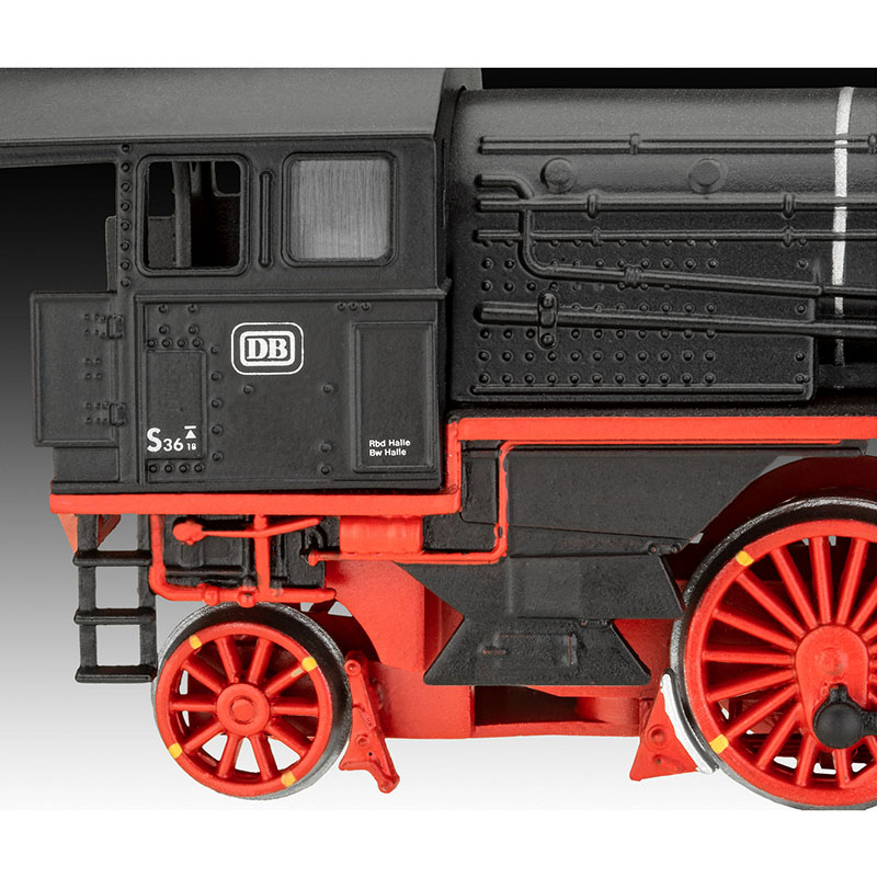 Збірна модель REVELL Експрес локомотив S3/6 BR18 з тендером масштаб 1:87 (RVL-02168) Матеріал пластик