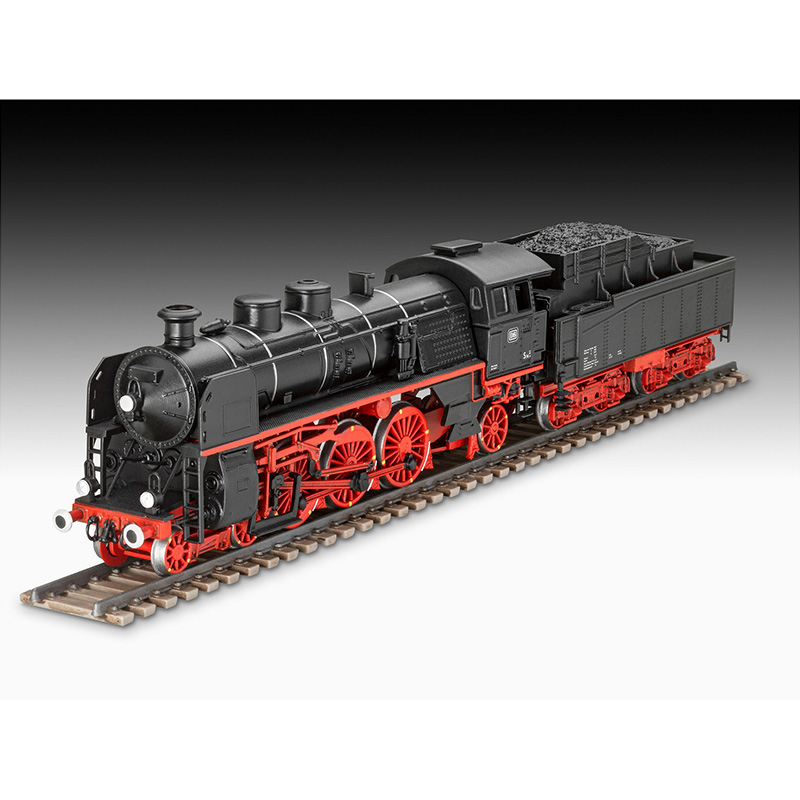 Збірна модель REVELL Експрес локомотив S3/6 BR18 з тендером масштаб 1:87 (RVL-02168) Вид іграшкової машини паротяг