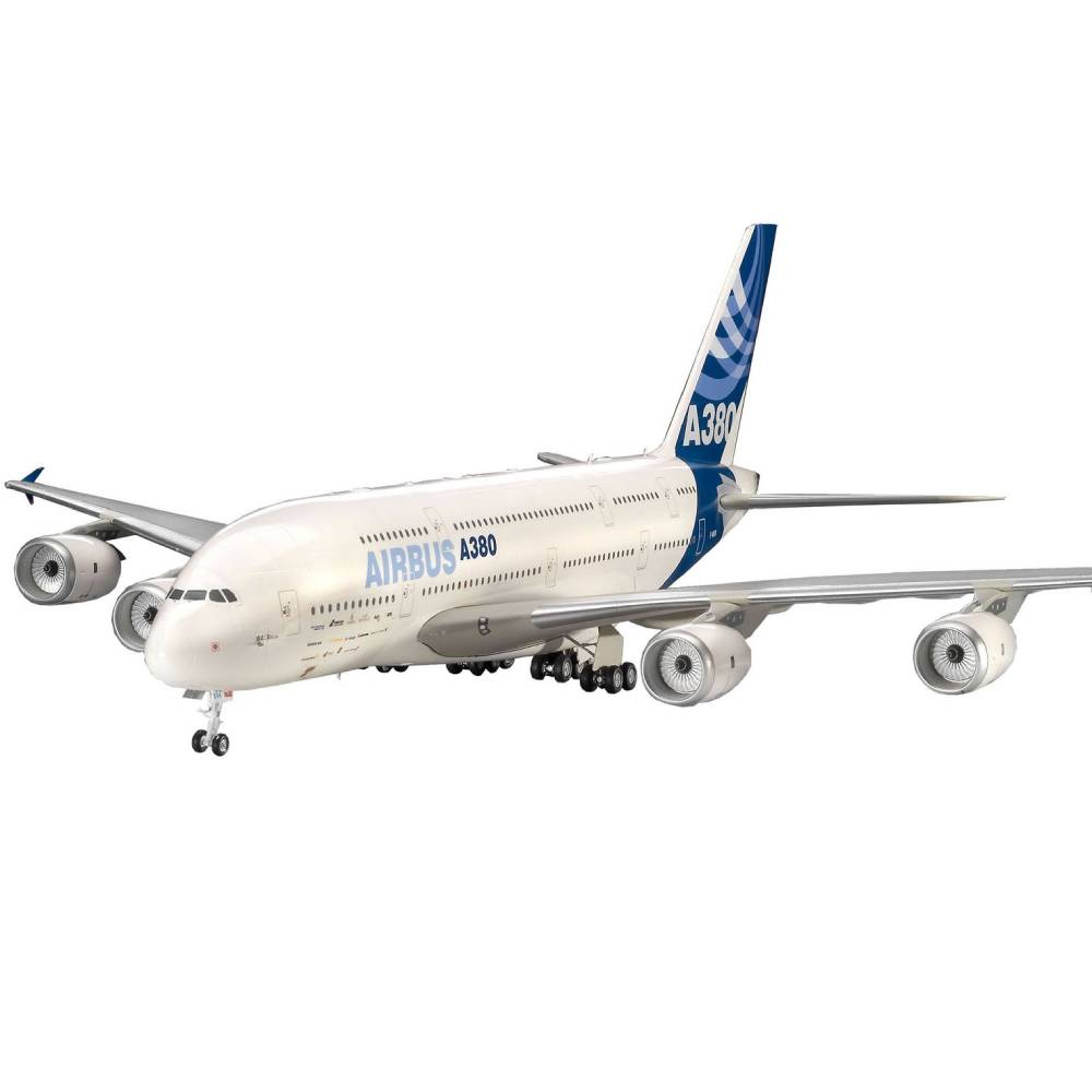 Сборная модель Revell Самолет Airbus A380 Первый полет уровень 5 (RVL-04218)