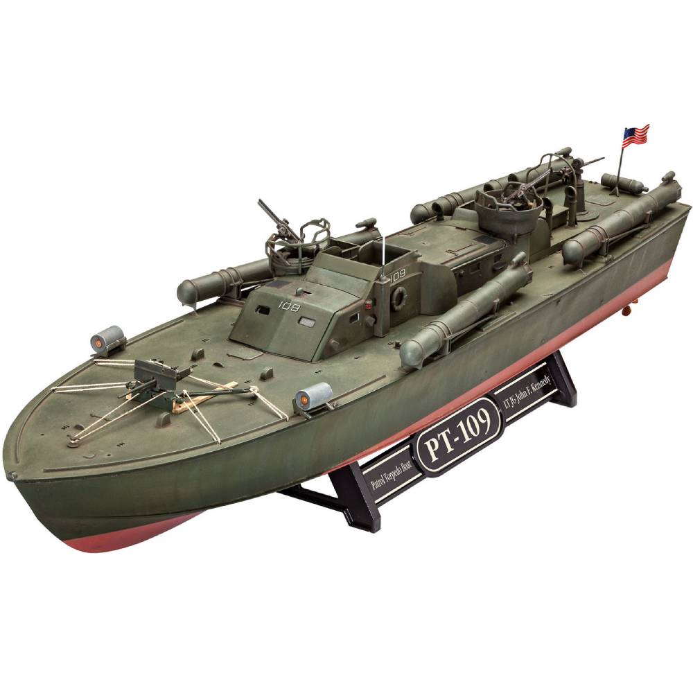 Збірна модель Revell Патрульний катер торпедний PT-109 рівень 4 (RVL-05147)