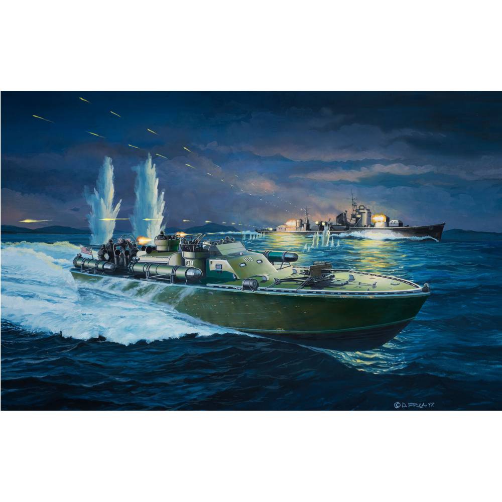 Покупка Збірна модель Revell Патрульний катер торпедний PT-109 рівень 4 (RVL-05147)