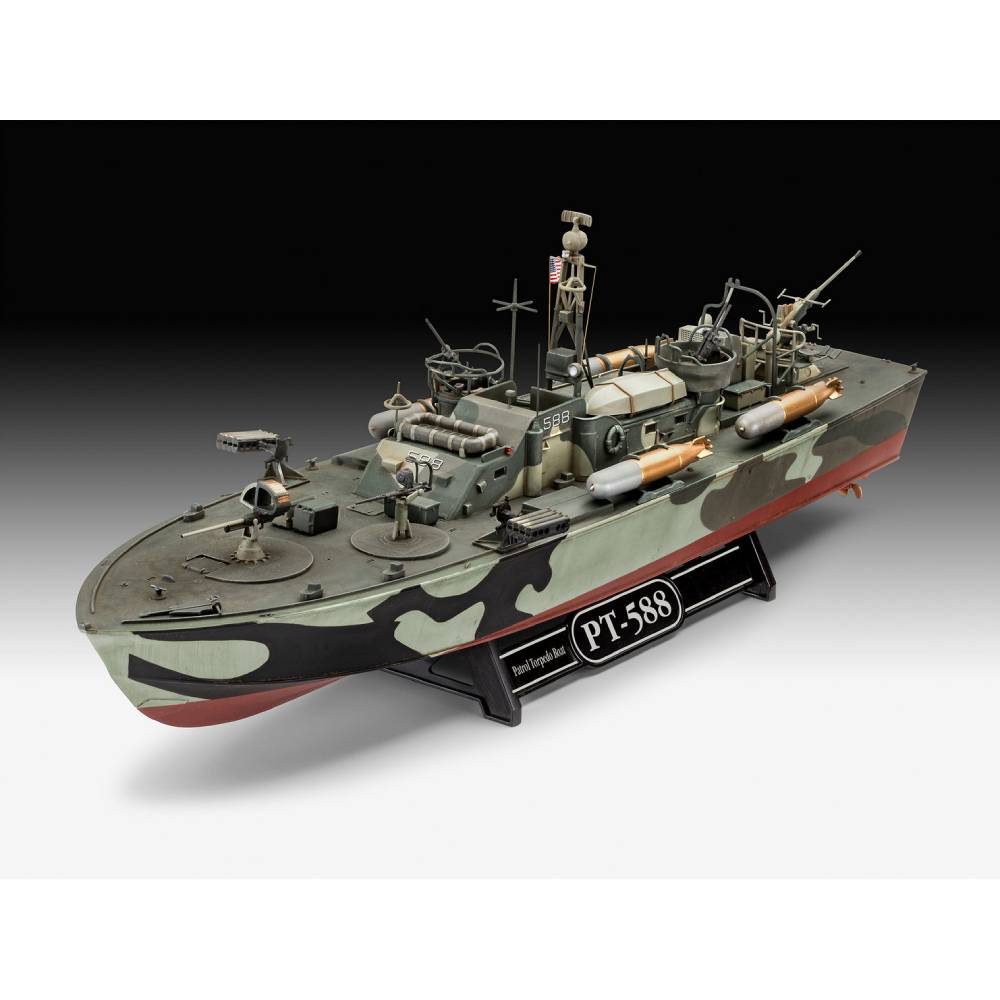 Замовити Збірна модель Revell Катер Patrol Torpedo Boat PT-579/PT-588 рівень 4 (RVL-05165)