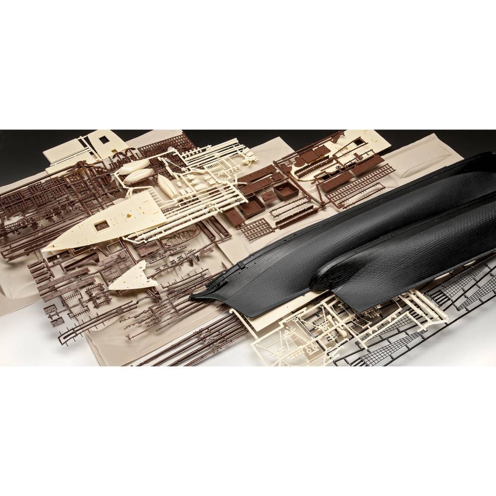 Зовнішній вигляд Збірна модель-копія Revell Кліпер Катті Сарк рівень 5 (RVL-05422)