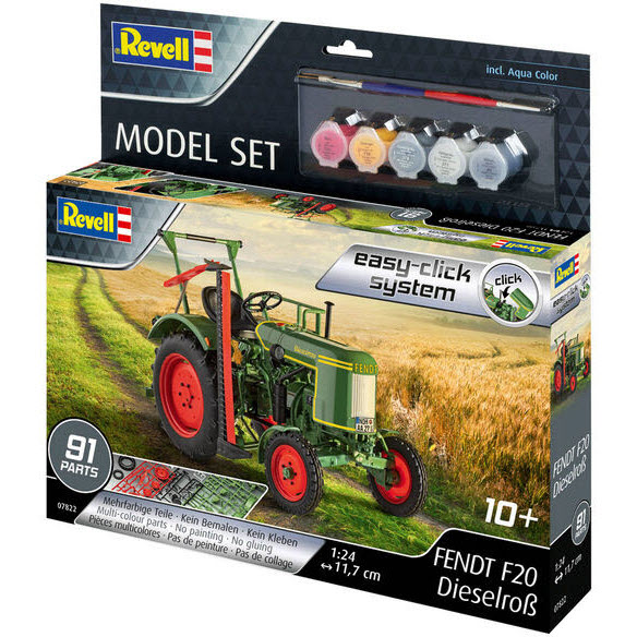 Збірна модель Revell Трактор Fendt F20 Dieselro? рівень 2 1:24 (RVL-67822)