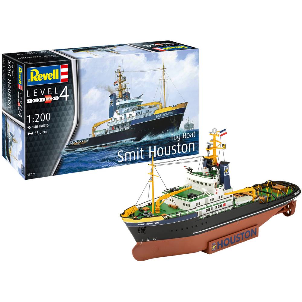 Збірна модель Revell Буксир Smit Houston рівень 4 (RVL-05239) Вік від 12 років