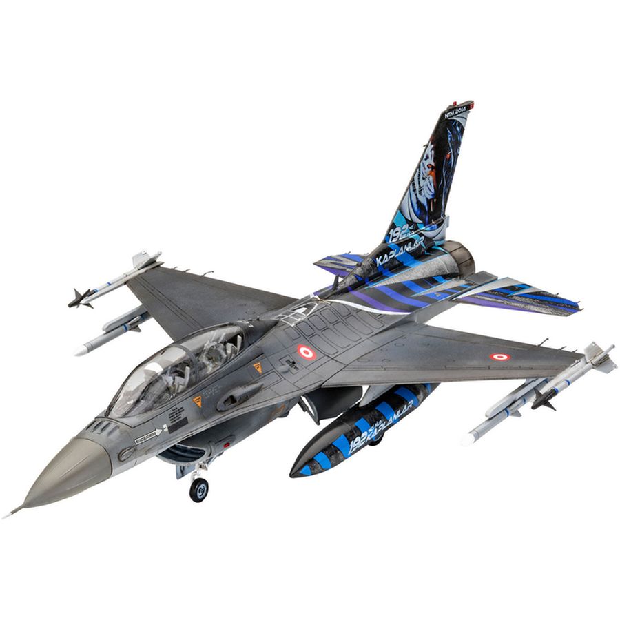 Сборная модель Revell Самолет F-16D Tigermeet 2014 Уровень 4 1:72 (RVL-63844)