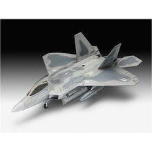 Збірна модель Revell Літак Lockheed Martin F-22A Raptor 1:72 рівень 4 (RVL-63858)