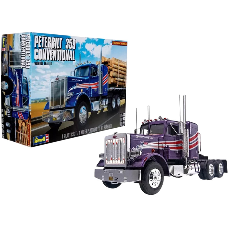 Збірна модель REVELL Вантажний тягач Peterbilt 359 1:25 (RVL-11506)