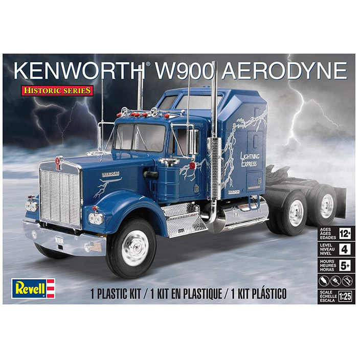 Збірна модель REVELL Вантажний тягач Kenworth W900 1:25 (RVL-11507)