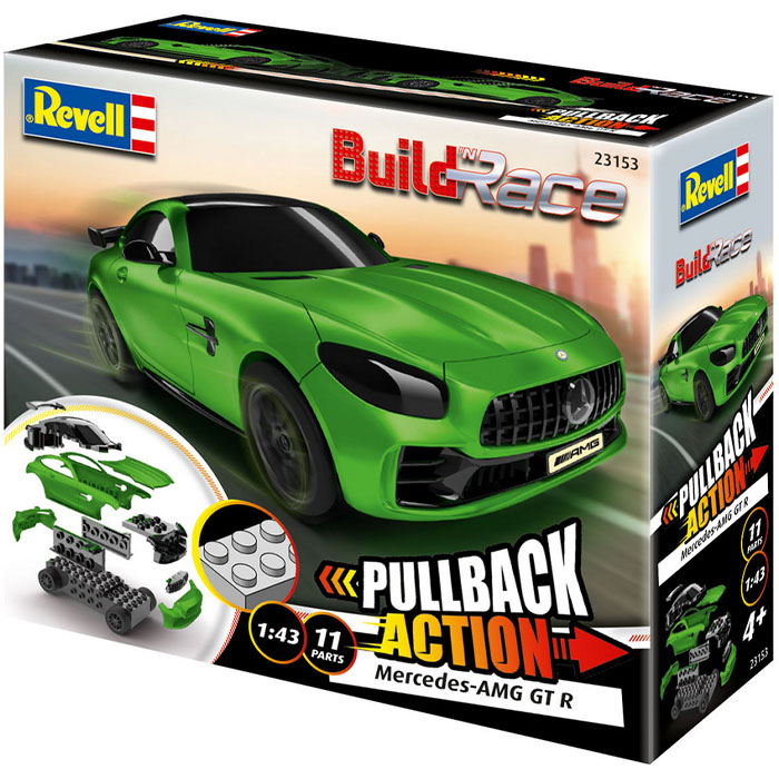 Замовити Збірна модель REVELL Автомобіль Mercedes-AMG GT R Green масштаб 1:43 (RVL-23153)