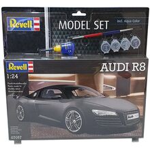 Збірна модель Revell Набір автомобіль Audi R8 рівень 4 1:24 (RVL-67057)