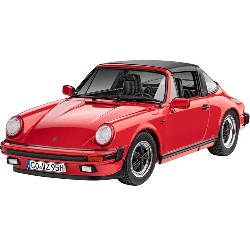 Збірна модель Revell Набір автомобіль Porsche 911 Carrera 3.2 Targa рівень 3 1:24 (RVL-67689)