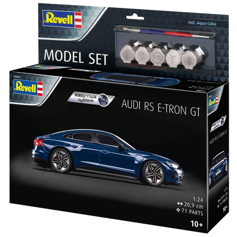 Сборная модель Revell Audi e-tron GT уровень 2 1:24 (RVL-67698) Материал пластик