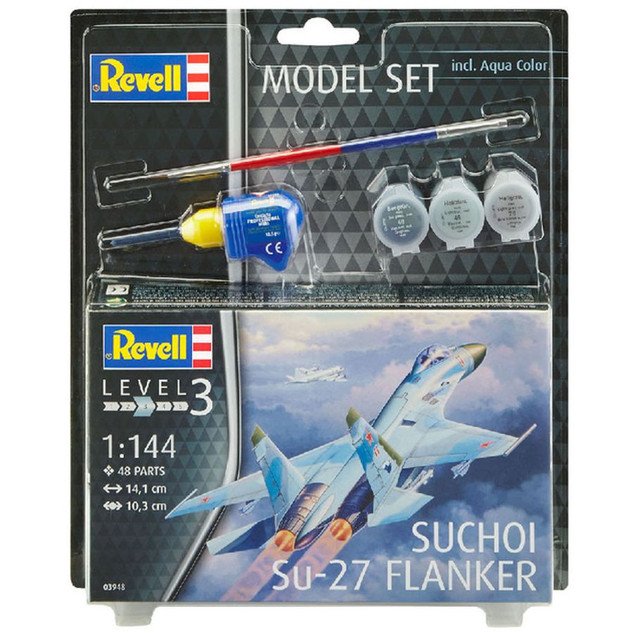 Сборная модель Revell Истребитель Су-27 1:144 (RVL-63948)