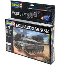 Збірна модель REVELL Танк Леопард 2A6/A6M масштаб 1:72 (RVL-63180)