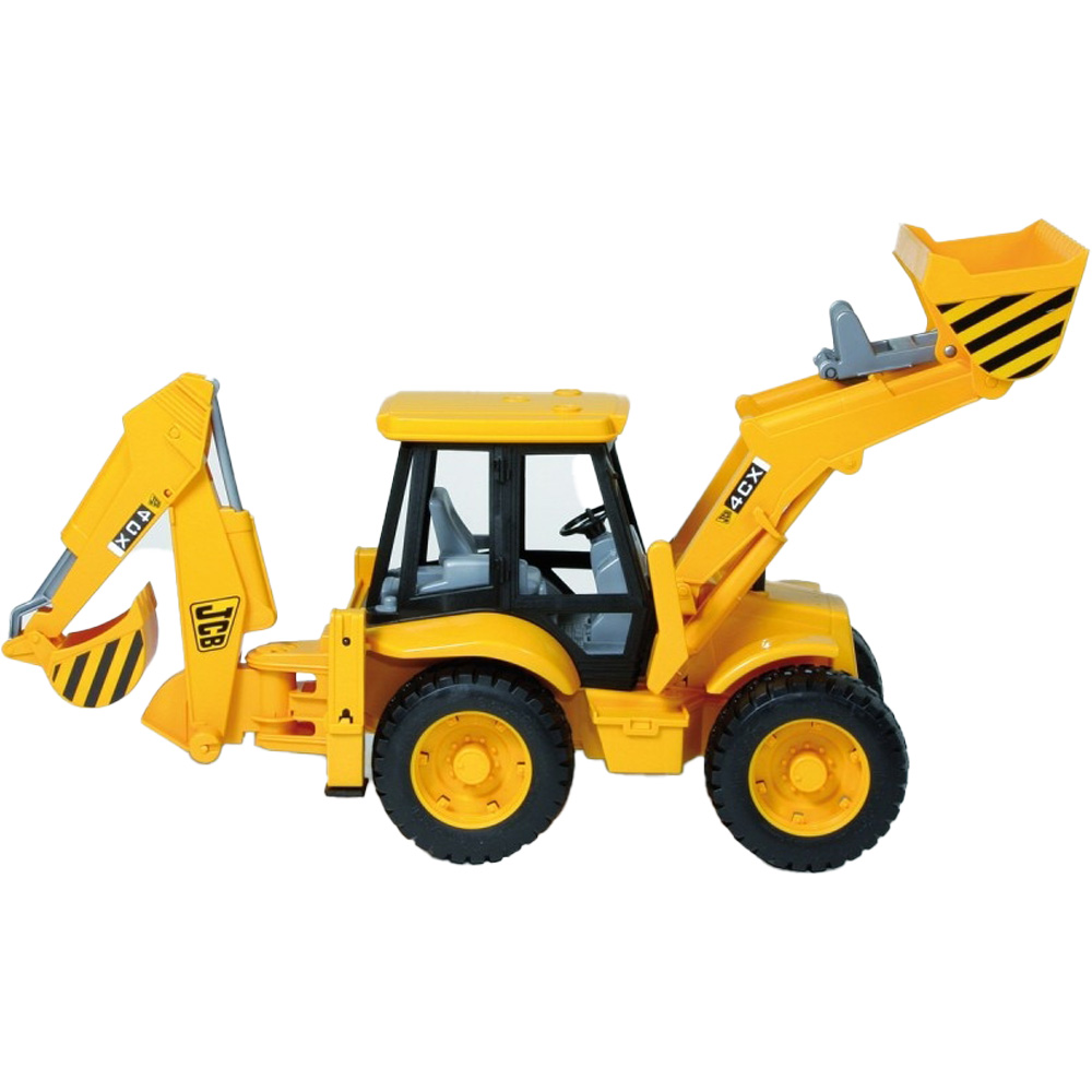 Екскаватор BRUDER JCB 4CX 1:16 (2428) Материал пластик