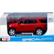 Автомодель Maisto 2021 Chevy Tahoe 1:24 Red (31533 red)