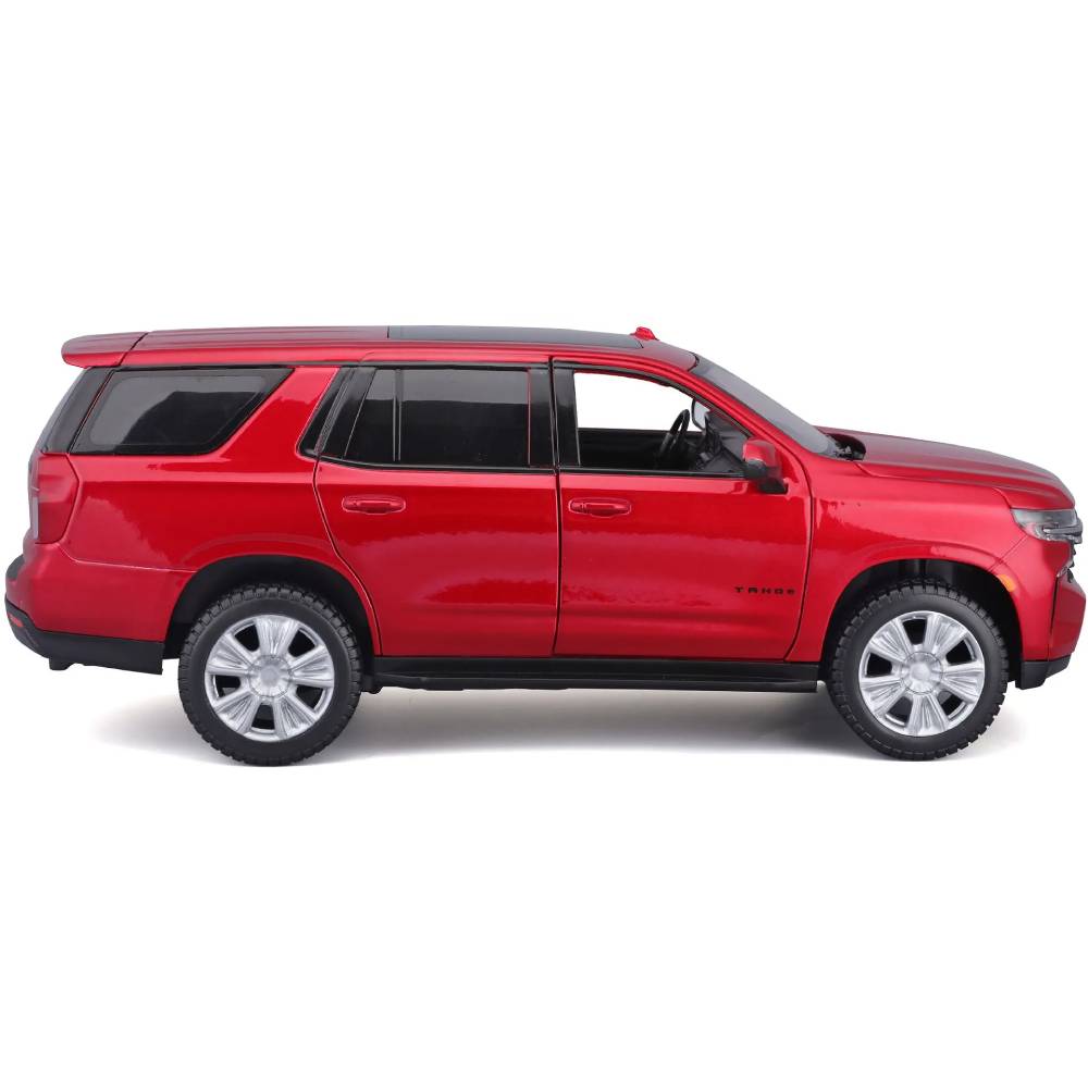 Зовнішній вигляд Автомодель Maisto 2021 Chevy Tahoe 1:24 Red (31533 red)