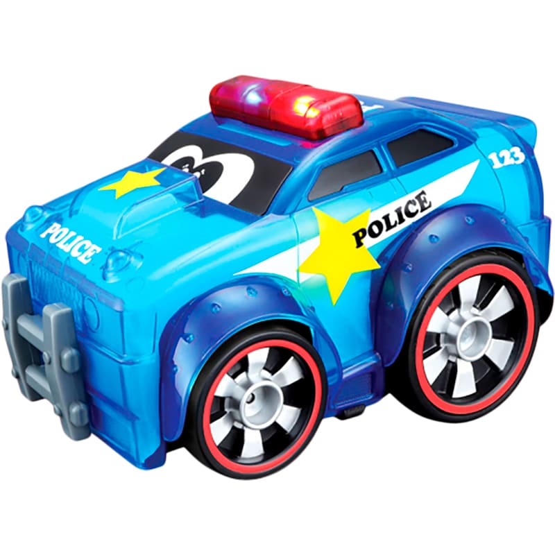 Машинка BB JUNIOR Police Car Push & Glow (16-89004) Возраст от 1 года