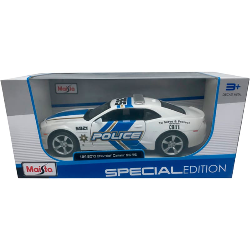 Автомодель MAISTO 2010 Chevrolet Camaro SS RS Police 1:24 White (31208 white) Марка авто Chevrolet