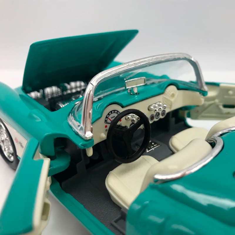 Автомодель MAISTO Chevrolet Corvette 1957 1:24 Blue (31275 lt. blue) Вид моделі автомобіль